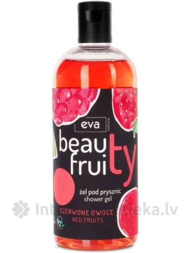 Eva Natura Beauty Red Fruity dušas želeja, 400 ml | internetaptieka.lv