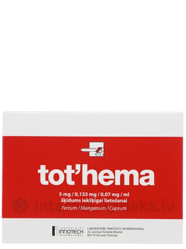 Tothema 10 мл, 20 ампул | internetaptieka.lv
