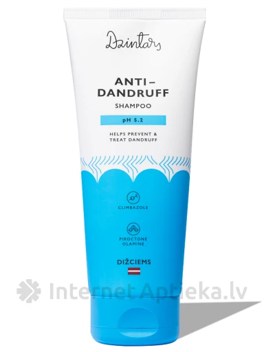 Dzintars Kõõmavastane šampoon Dižciems, 200 ml | internetaptieka.lv