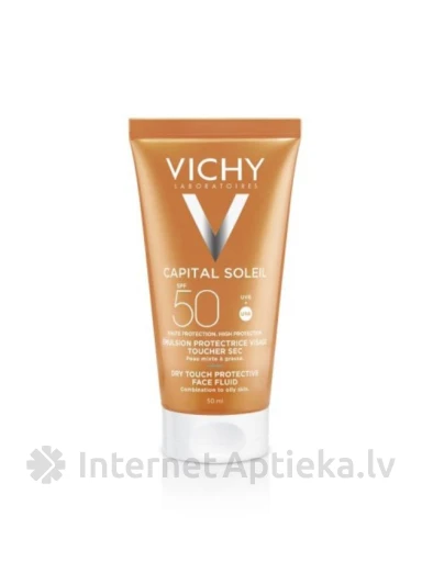 Vichy Capital Soleil Dry Touch SPF50 крем от солнца, 50 мл | internetaptieka.lv