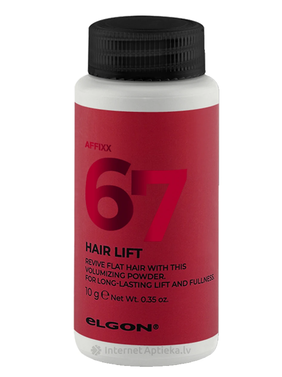 ELGON AFFIXX pūderis matu apjoma palielināšanai 67 HAIR LIFT, 10 g | internetaptieka.lv