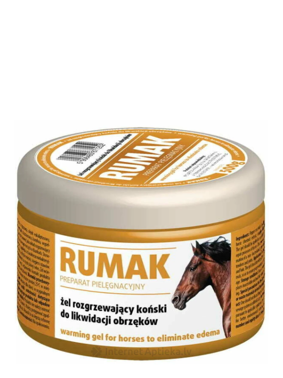 RUMAK sildošs gēls tūskas mazināšanai, 500 g | internetaptieka.lv