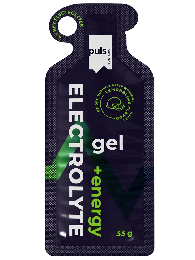 PULS NUTRITION Electrolyte Energy Lemon-Lime želeja, 33 g