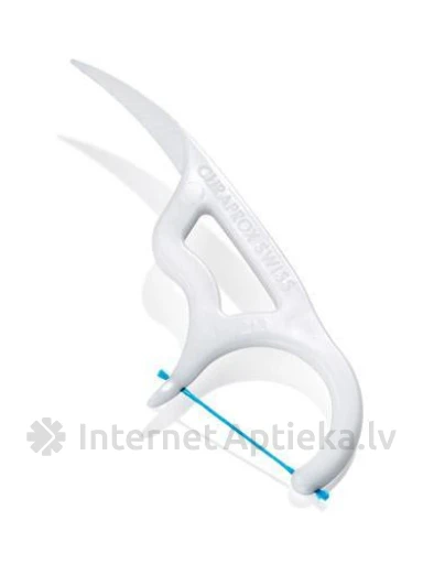 Curaprox DF967 Межзубная нить с держателем, 30 шт. | internetaptieka.lv