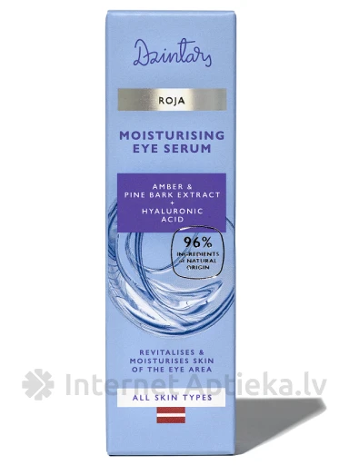 Dzintars Mitrinošs acu serums Roja, 15 ml | internetaptieka.lv