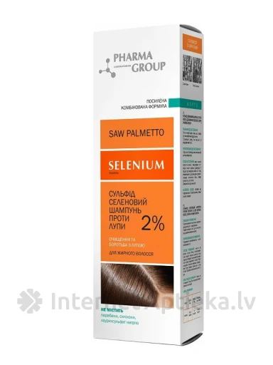 Sulfid Selena SULSENA kõõmavastane šampoon rasustele juustele, 150 ml | internetaptieka.lv