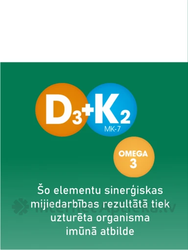 Olidetrim 2000IU D3+K2+ OMEGA-3, 30 kapsulas | internetaptieka.lv