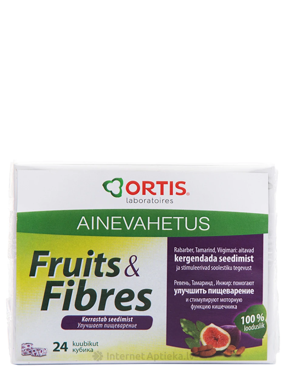 Fruits & Fibres, 24 kubiņi | internetaptieka.lv