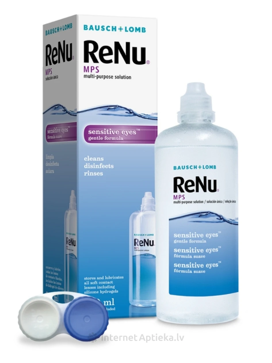 Renu MPS tundlik lahendus kontaktläätsedele, 360 ml | internetaptieka.lv