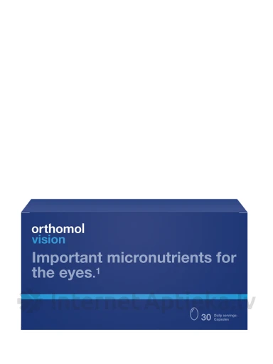 Orthomol Vision, 30 капсул | internetaptieka.lv