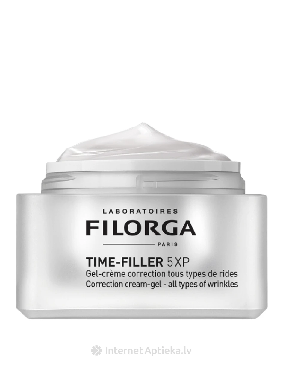 FILORGA TIME-FILLER 5XP CREAM pretgrumbu sejas krēms normālai un sausai ādai, 50 ml | internetaptieka.lv