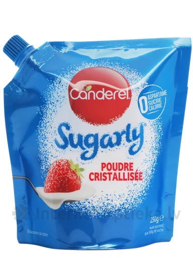 Canderel Sugarly saldinātājs kristalizēta pulvera veidā, 250 g | internetaptieka.lv
