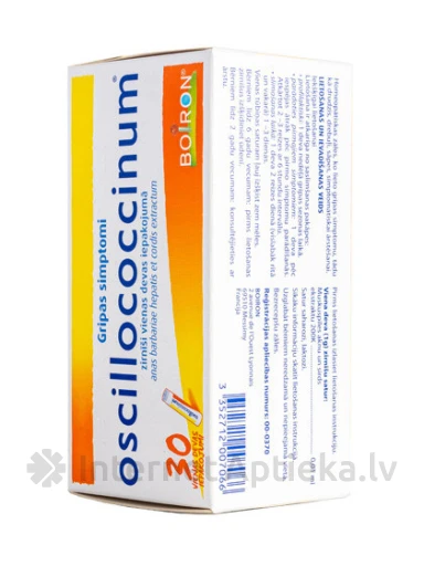 Oscillococcinum, 30 доз | internetaptieka.lv