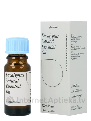 Pharma Oil Eucalyptus essential oil, 10 ml | internetaptieka.lv