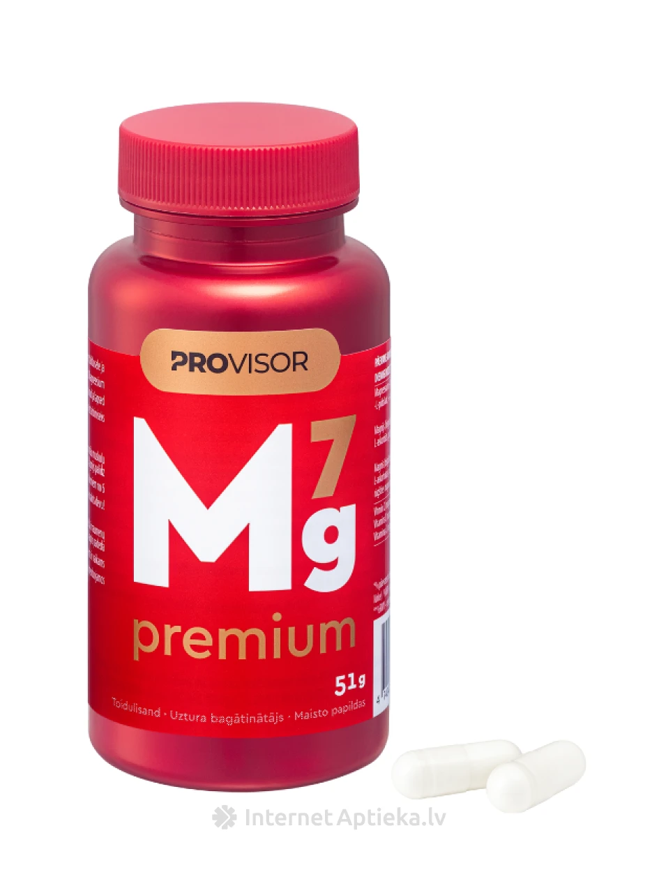 Provisor MG 7 Premium для нервной системы, 60 капсул | internetaptieka.lv