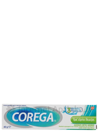 Corega Fresh Cream крем для фиксации протезов, 40 г | internetaptieka.lv