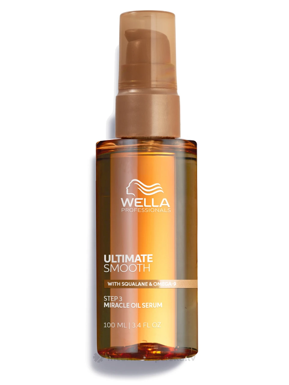 Wella Professionals ULTIMATE SMOOTH barojošs un nogludinošs eļļas serums, 100 ml | internetaptieka.lv