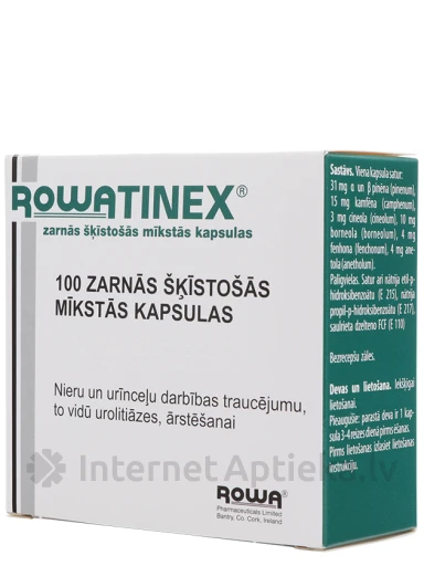 Rowatinex, 100 mīkstās kapsulas | internetaptieka.lv