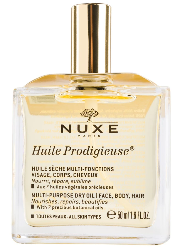 NUXE Huile Prodigieuse sausā eļļa (sejas un ķermeņa aprūpei) 50 ml