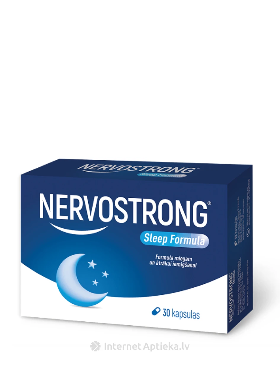 Nervostrong Sleep formula, 30 kapsulas | internetaptieka.lv
