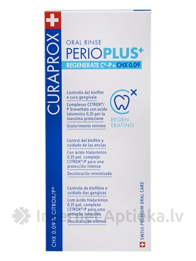 Curaprox Perio Plus+ taastav suuvesi, 200 ml | internetaptieka.lv