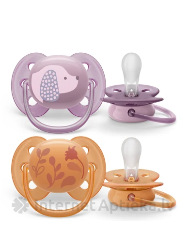 Philips Avent ultra soft Пустышка 6-18 мес., 2 шт. | internetaptieka.lv