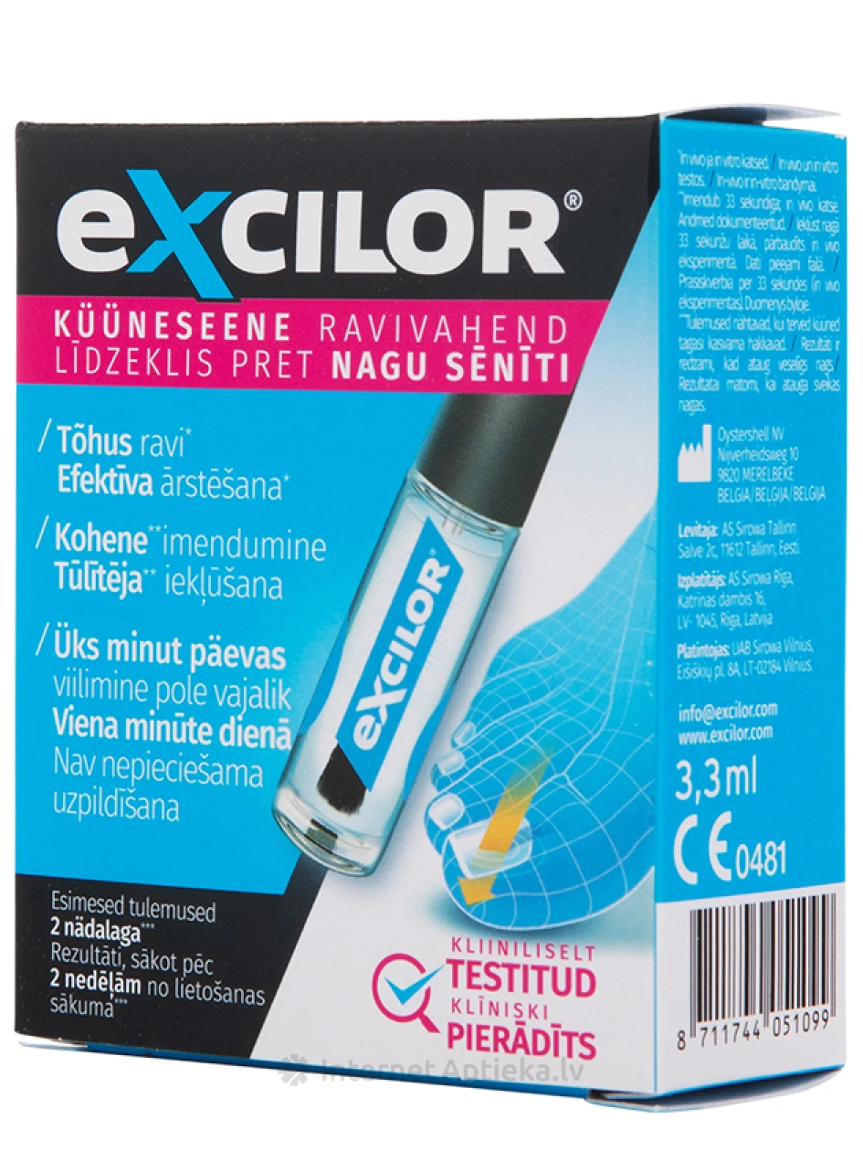EXCILOR küüneseene ravi, 3,3 ml | internetaptieka.lv