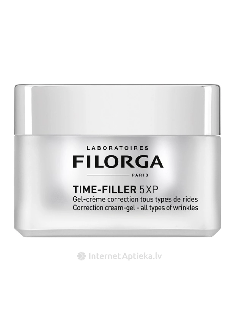 FILORGA TIME-FILLER 5XP CREAM GEL kortsudevastane näokreem, 50 ml | internetaptieka.lv