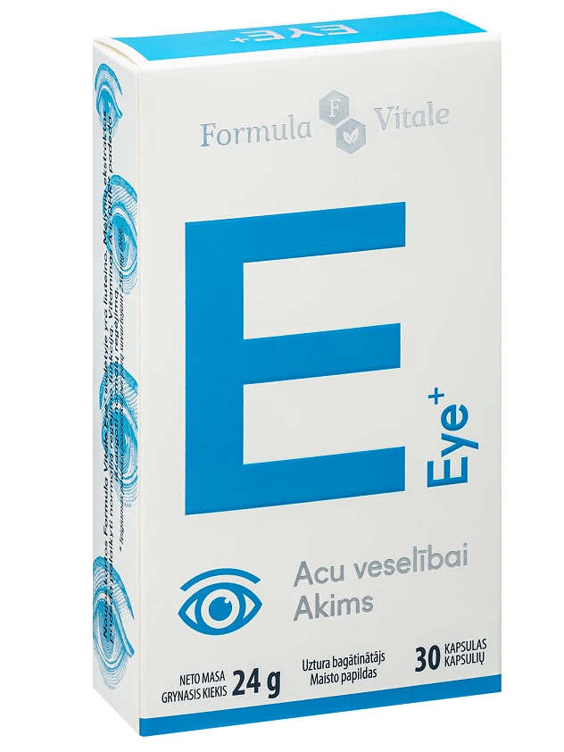 FORMULA VITALE Eye acu veselībai, 30 gab.