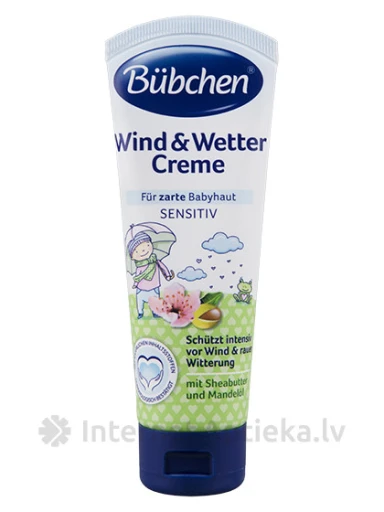 Bubcheni beebikreem halbade ilmastikutingimuste jaoks, 75 ml | internetaptieka.lv