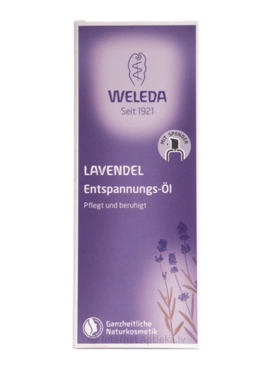 Weleda Lavendliõli pumbaga, 100 ml | internetaptieka.lv