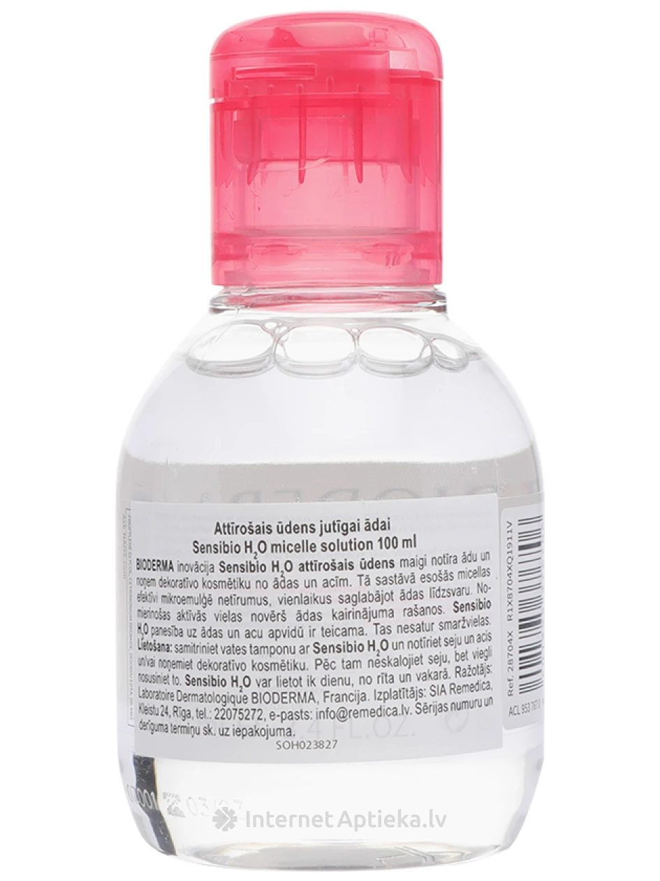 Bioderma Sensibio H2O mitsellaarvesi, 100 ml | internetaptieka.lv