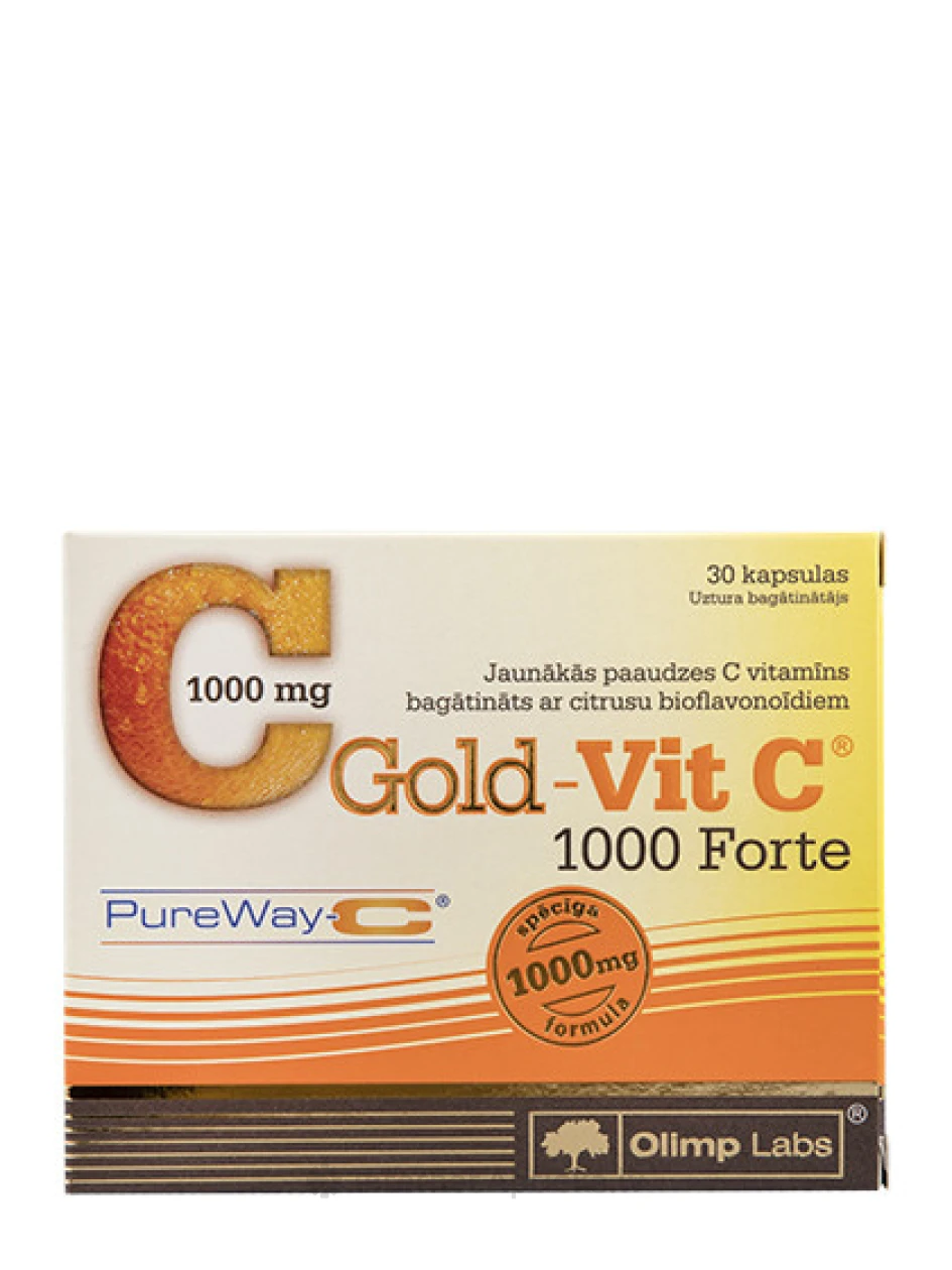 Olimp Labs Gold Vit C 1000 forte, 30 капсул | internetaptieka.lv