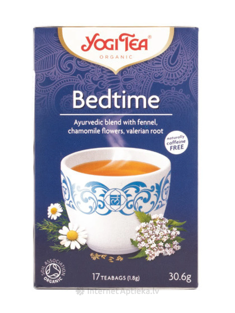 Чай Yogi Bedtime, 30.6 г | internetaptieka.lv