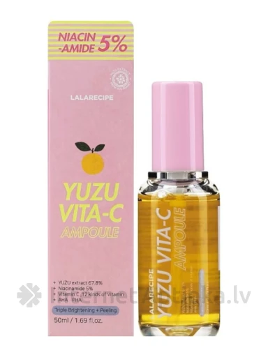 Lalarecipe Yuzu Ampoule sejas serums ar C vitamīnu, 50 ml | internetaptieka.lv