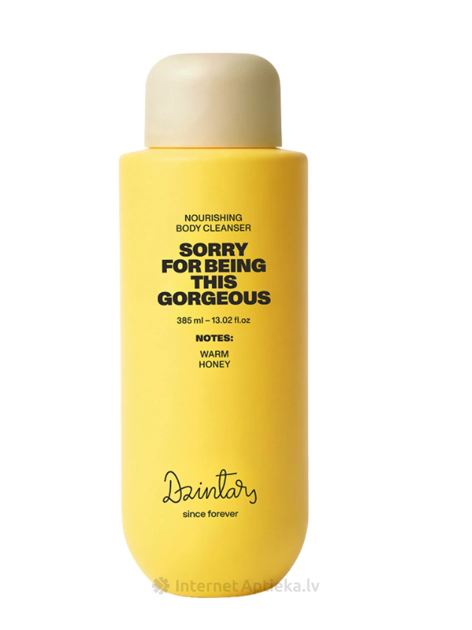 Dzintars Barojošs ķermeņa mazgāšanas līdzeklis SORRY FOR BEING THIS GORGEOUS, 385 ml | internetaptieka.lv