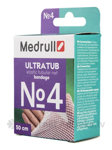 Medrull Ultratub saite tīklveida Nr. 4, 50 cm | internetaptieka.lv