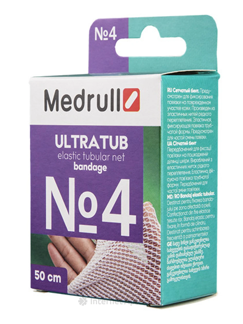 Medrull Ultratub saite tīklveida Nr. 4, 50 cm | internetaptieka.lv