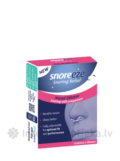 Snoreeze Назальный расширитель, 2 шт. | internetaptieka.lv
