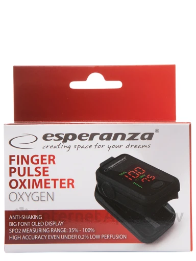 Pulsa oksimetrs Esperanza ECO001, 1 gb. | internetaptieka.lv