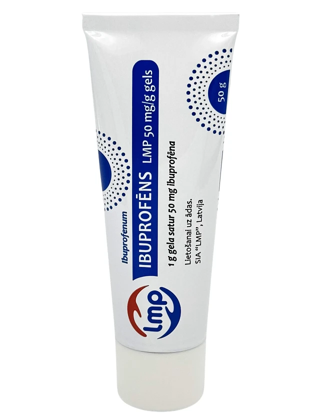 Ibuprofēns LMP 50 mg/g gels