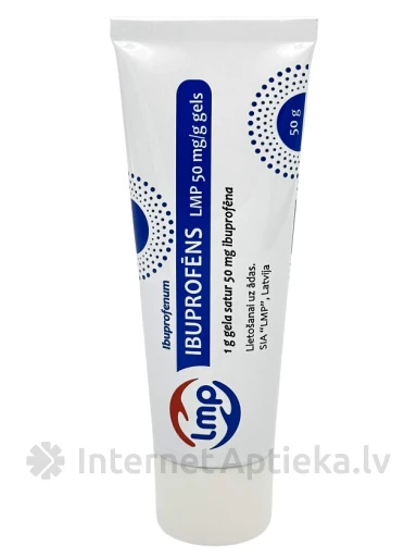 Ибупрофен LMP 50мг/г гель, 50 г | internetaptieka.lv