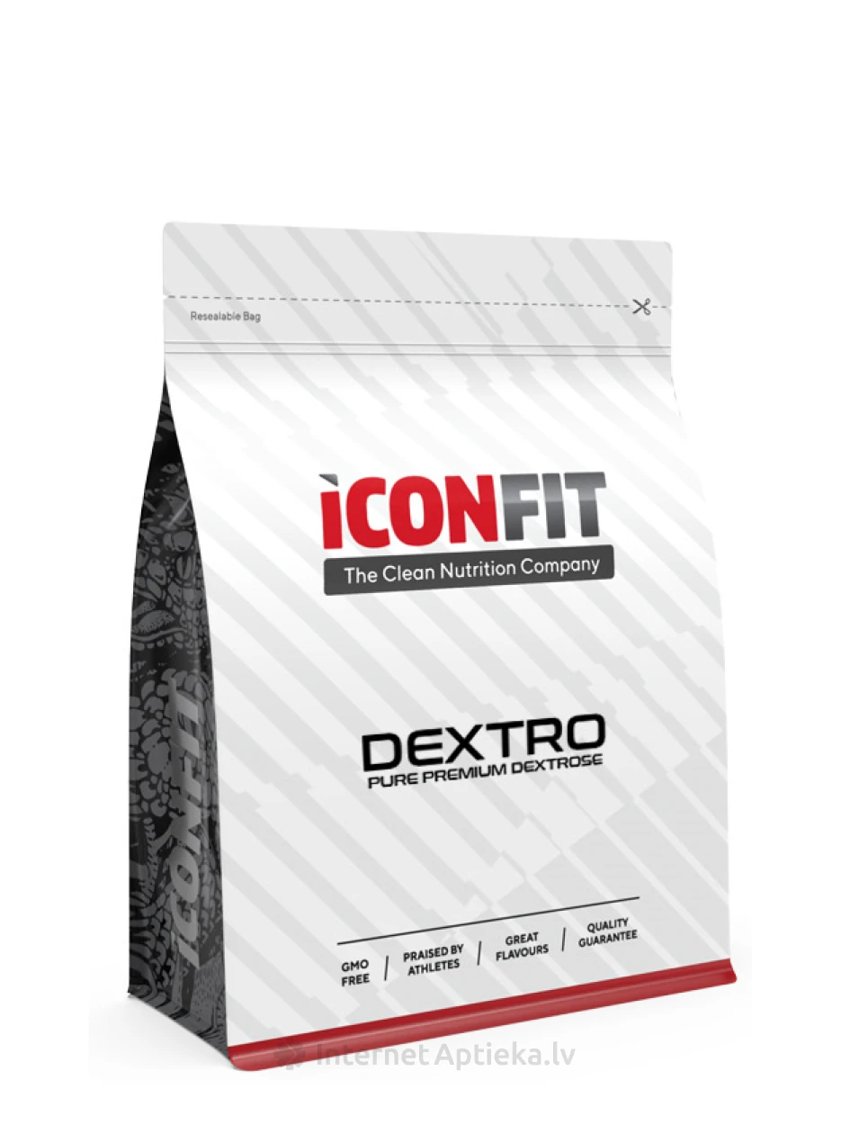 ICONFIT Dextro - pure Декстроза, 1 кг | internetaptieka.lv