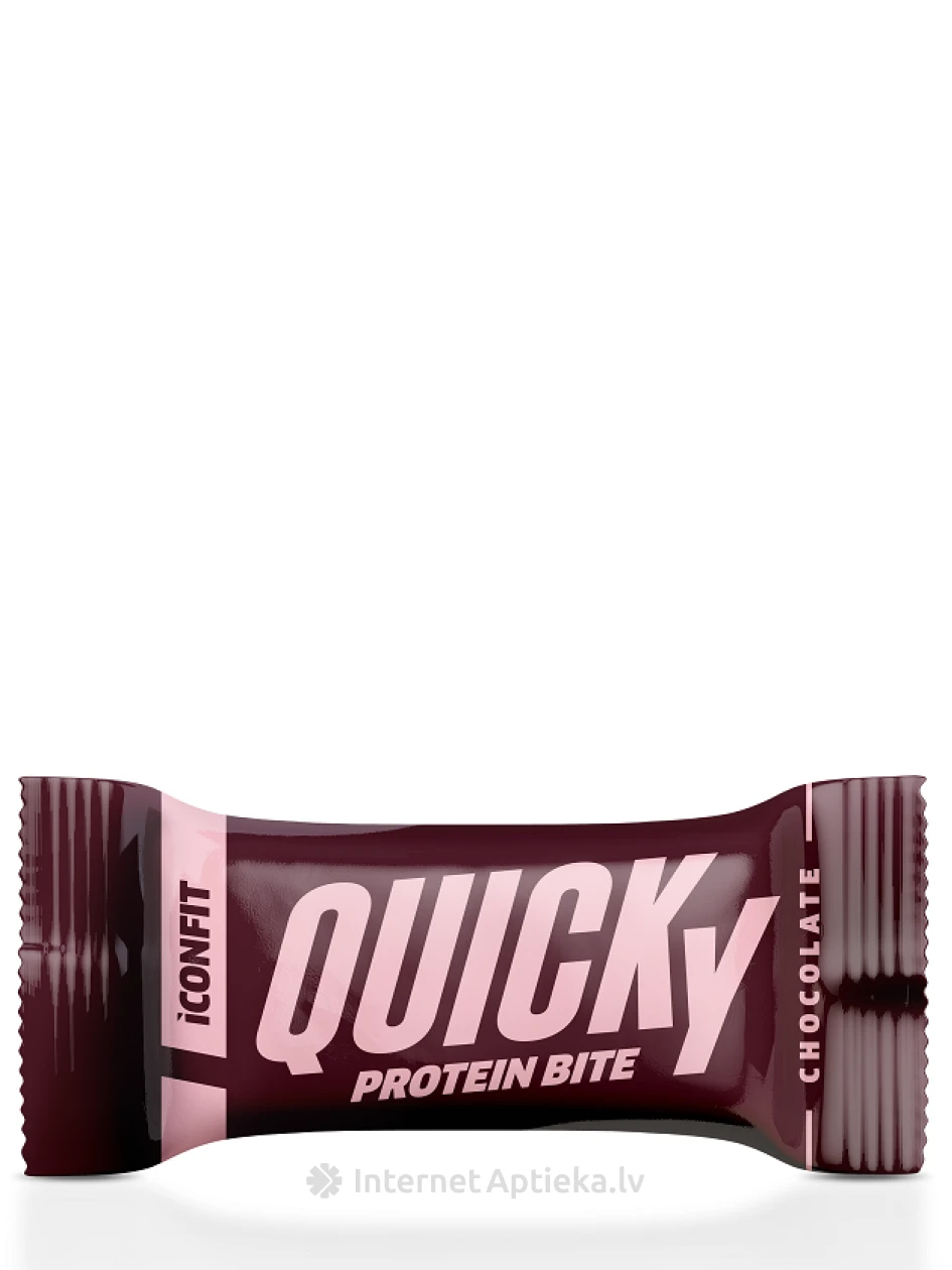 ICONFIT QUICKY PROTEIN BITE Chocolate, 35 г | internetaptieka.lv