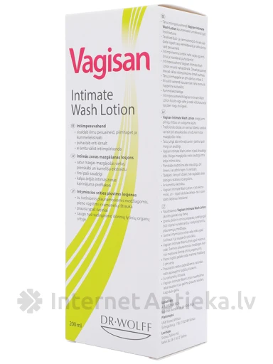 Vagisan лосьон для мытья интимных зон, 200 мл | internetaptieka.lv