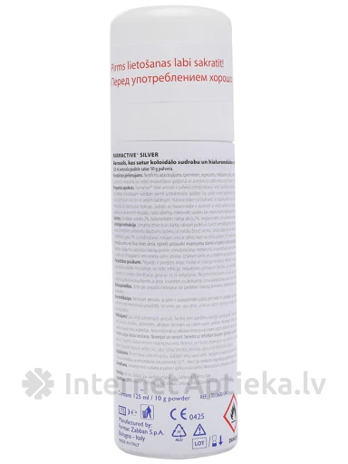 Farmactive Silver spray /для ран, 125 мл | internetaptieka.lv