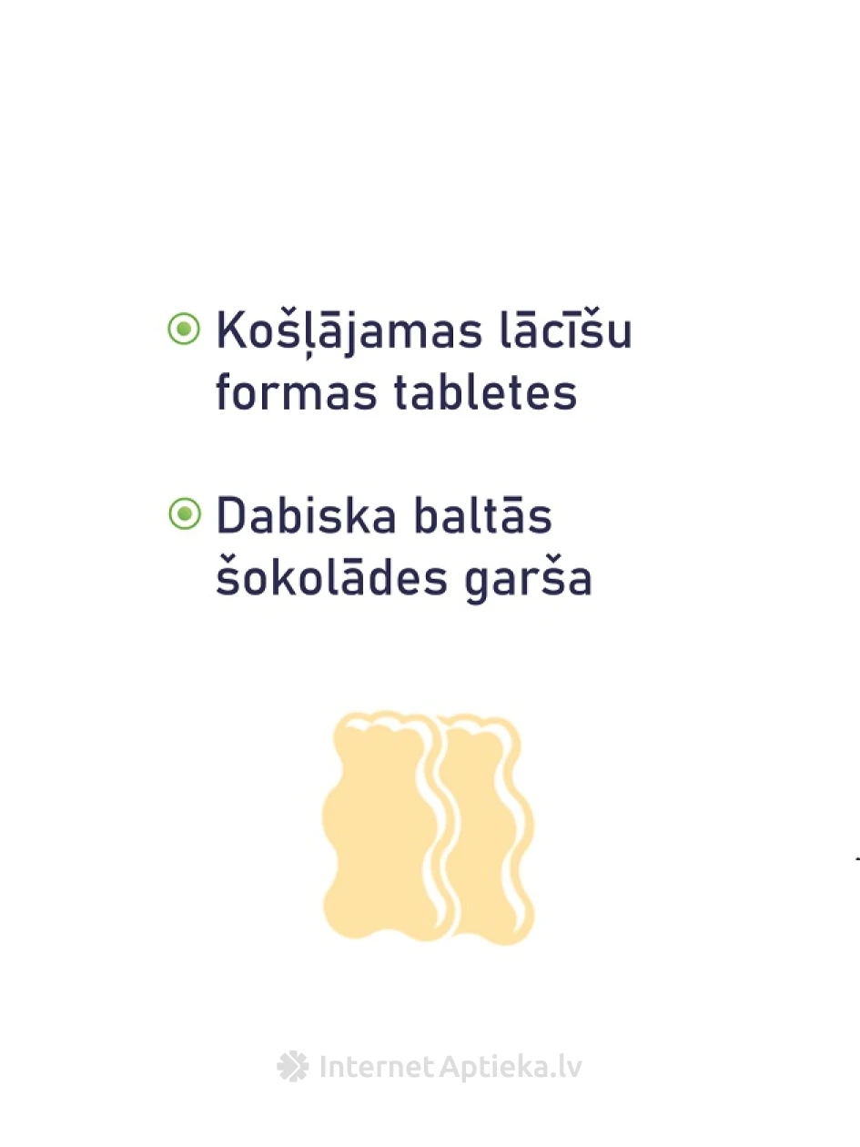 Acidolac® JUNIOR, 20 жевательных таблеток | internetaptieka.lv