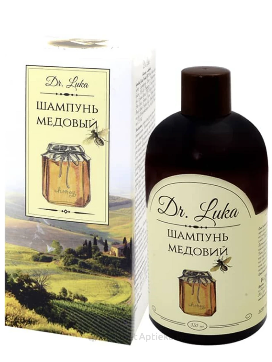 Dr.Luka  Šampoon MEDUS kuivadele ja värvitud juustele õietolmuga, 330 ml | internetaptieka.lv