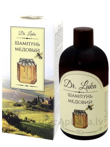 Dr.Luka  Šampoon MEDUS kuivadele ja värvitud juustele õietolmuga, 330 ml | internetaptieka.lv