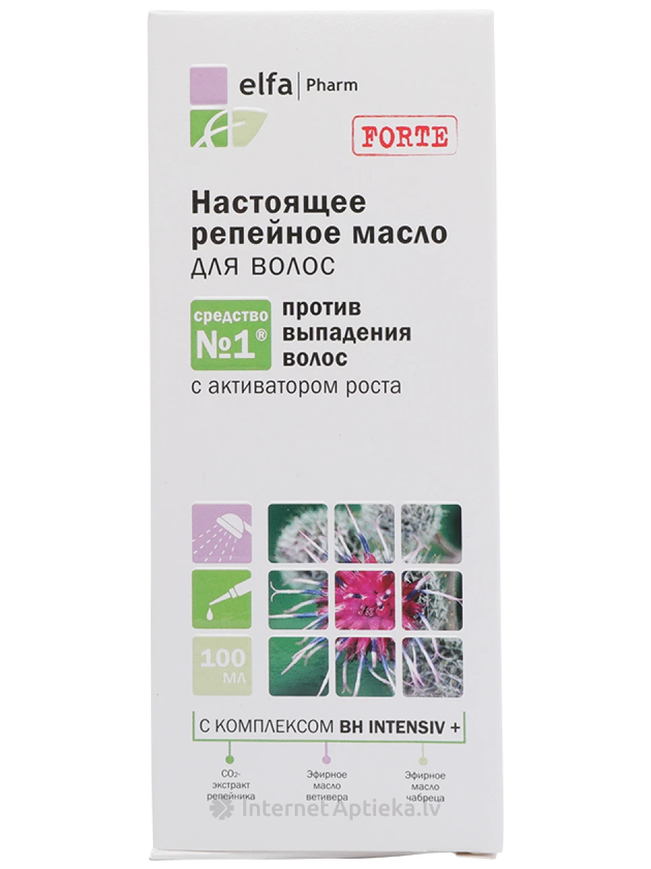 Elfa Репейное масло для волос, 100 мл | internetaptieka.lv